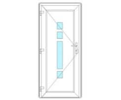 Sierdeurpaneel 02 links