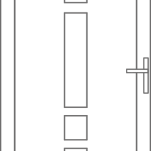 Sierdeurpaneel Groep A1 zonder Inox