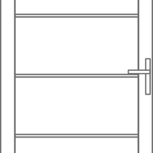 Sierdeurpaneel Groep C zonder glas