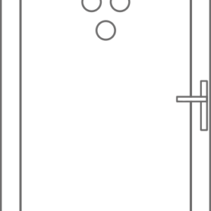 Sierdeurpaneel Groep B1 zonder Inox